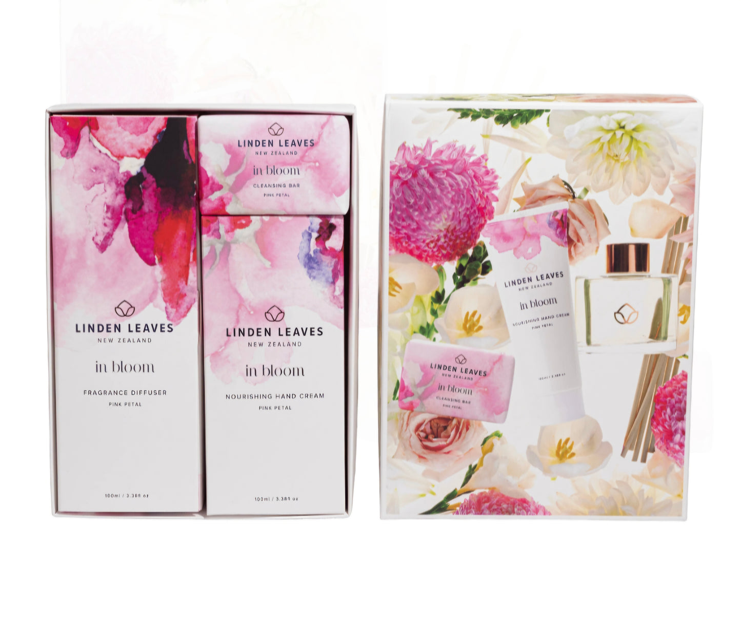 Linden leaves gift set