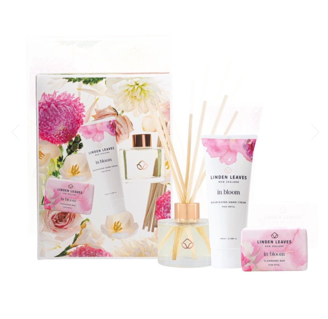 Linden leaves gift set