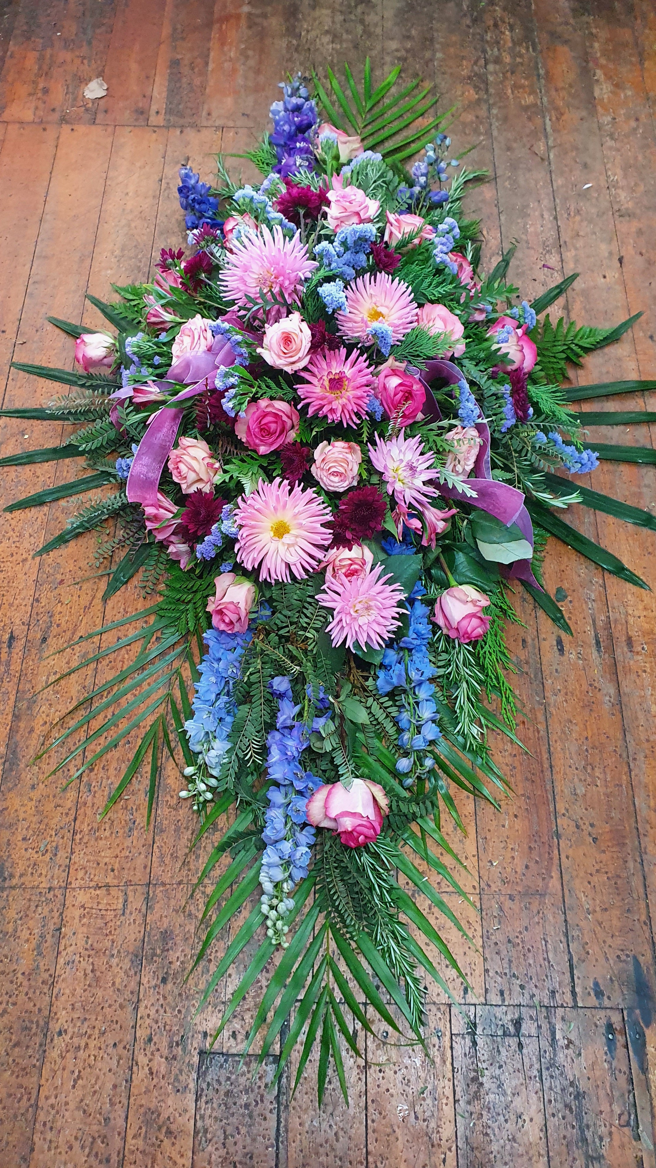 Traditional Casket Spray – Simply flowers and events